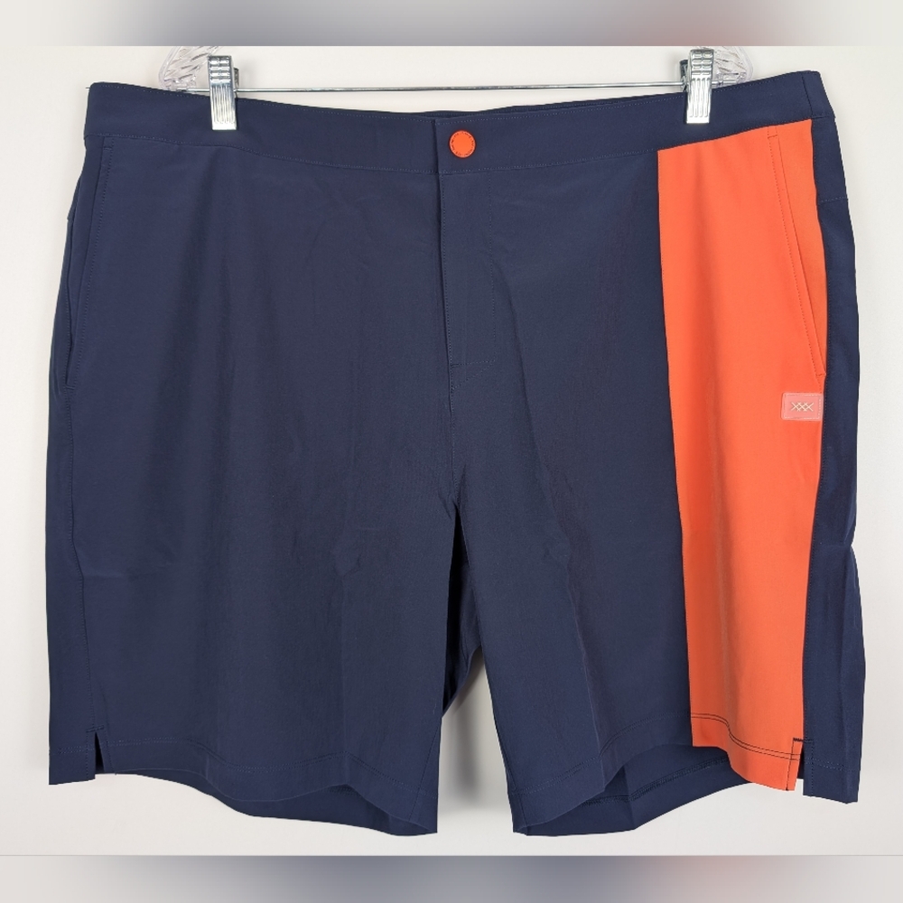 NWT Rhone Men's Barrier Swim Board Short XXL Navy Emberglow Beach Vacation